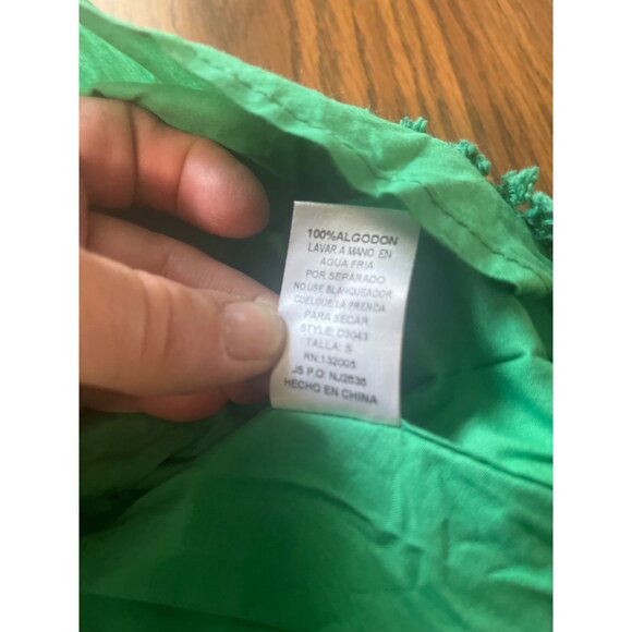 Entro sleeveless green dress size Small - Picture 7 of 7